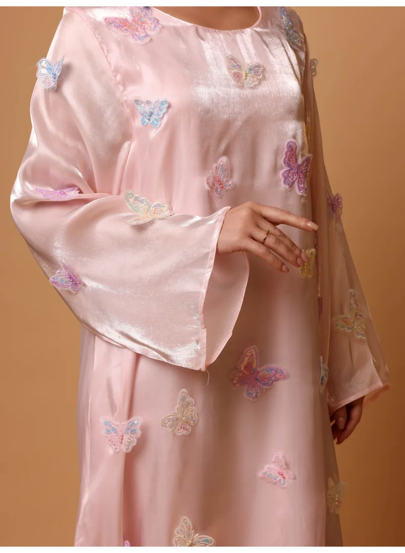 IKKXA Ikkxa Banan Jalabiya IK6037 Pink